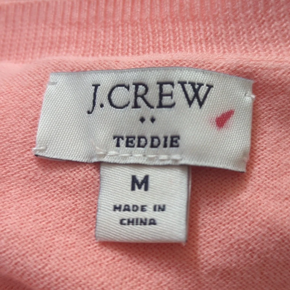 J. Crew Teddie Crew Neck Sweater M